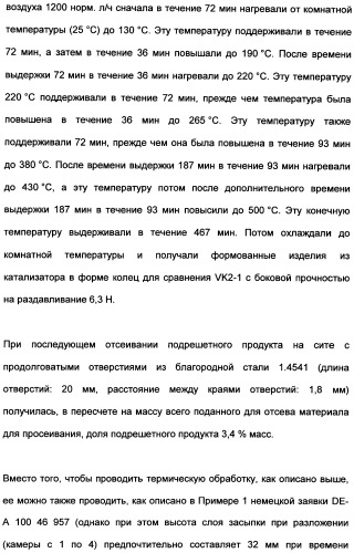 Непрерывный способ изготовления геометрических формованных изделий из катализатора к (патент 2507001)