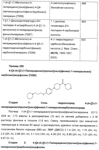 Замещенные пиперазины, (1,4)-диазепины и 2,5-диазабицикло[2.2.1]гептаны в качестве н1-и/или н3-антагонистов гистамина или обратных н3-антагонистов гистамина (патент 2328494)