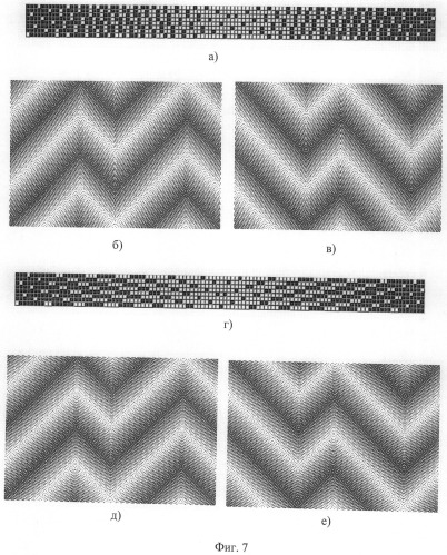 Способ получения тканей продольных зигзагообразных теневых переплетений (патент 2487203)