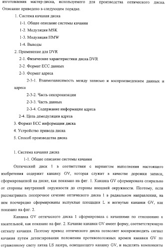 Дисковый носитель записи, способ производства дисков, устройство привода диска (патент 2316832)