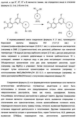 Производные пиридина и пиримидина в качестве антагонистов mglur2 (патент 2451673)