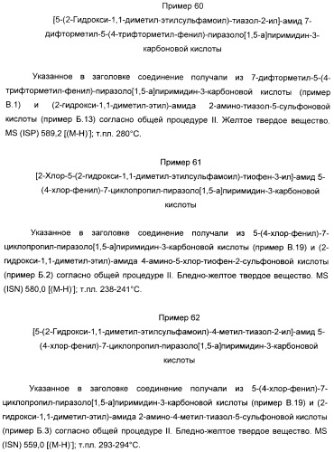 Производные пиразол-пиримидина в качестве антагонистов mglur2 (патент 2402553)