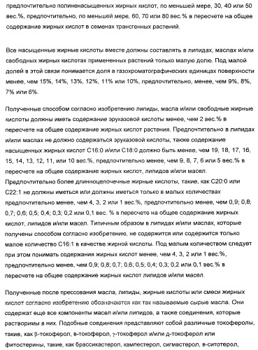 Способ получения полиненасыщенных жирных кислот в трансгенных растениях (патент 2449007)