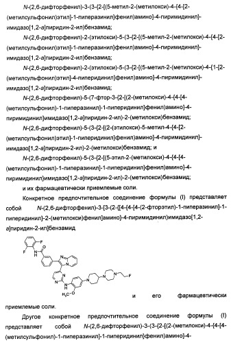 Имидазопиридиновые ингибиторы киназ (патент 2469036)