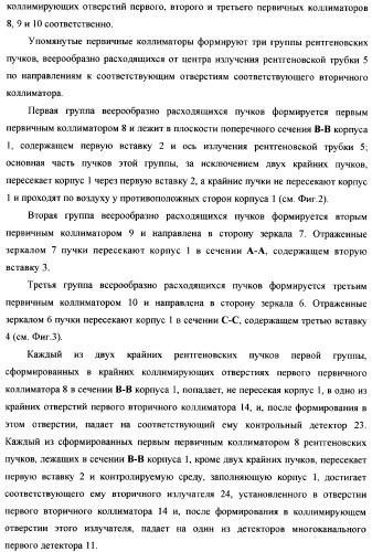 Рентгенофлуоресцентный анализатор компонентного состава и скорости трехкомпонентного потока (патент 2377546)