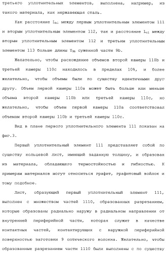 Установка для изготовления оптического волокна и способ изготовления оптического волокна (патент 2482078)