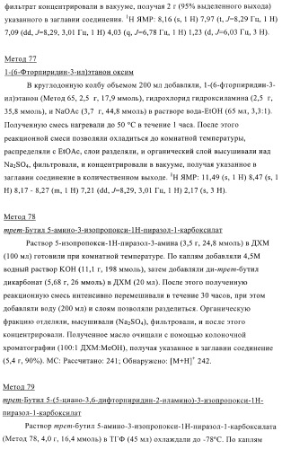 Производные пиразолиламинопиридина, пригодные в качестве ингибиторов киназы (патент 2415852)