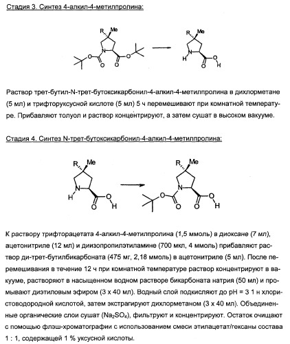 Новые пептиды как ингибиторы ns3-серинпротеазы вируса гепатита с (патент 2355700)