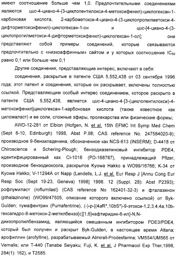 Производные фенэтаноламина для лечения респираторных заболеваний (патент 2332400)