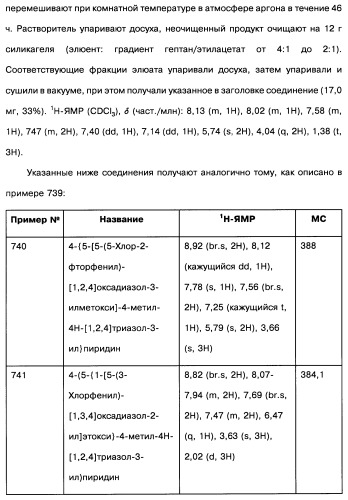 [1,2,4]оксадиазолы (варианты), способ их получения, фармацевтическая композиция и способ ингибирования активации метаботропных глютаматных рецепторов-5 (патент 2352568)