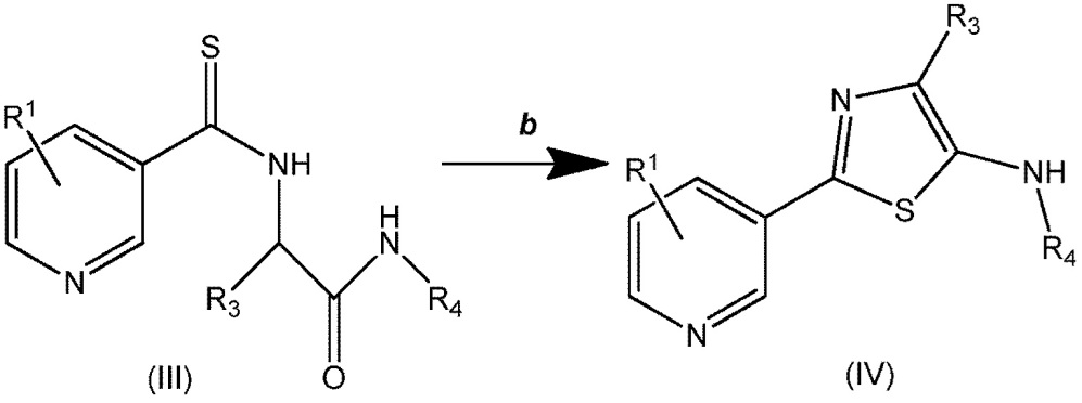 Способы получения некоторых 2-(пиридин-3-ил)тиазолов (патент 2647851)