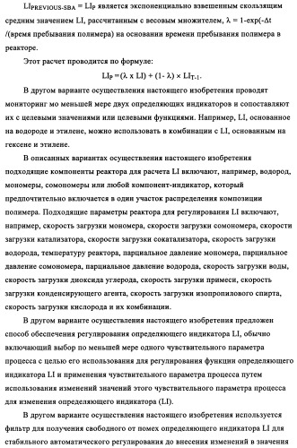 Мониторинг полимеризации и способ выбора определяющего индикатора (патент 2361883)