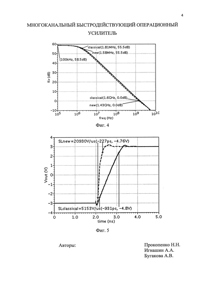 Многоканальный быстродействующий операционный усилитель (патент 2626667)