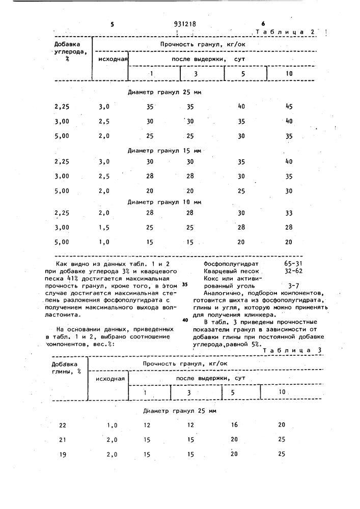 Способ получения гранулированного фосфополугидрата (патент 931218)