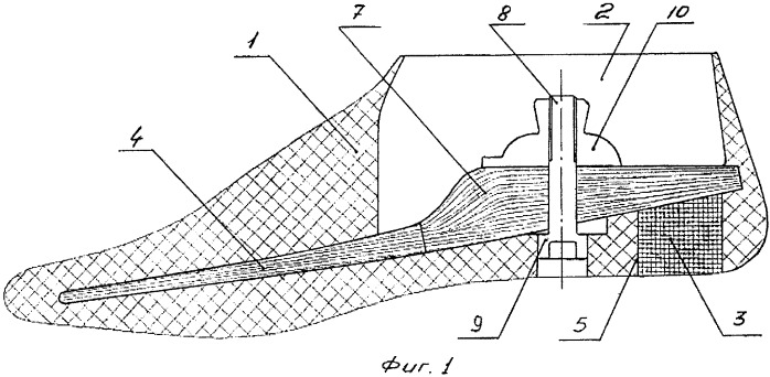 Искусственная стопа (патент 2327435)