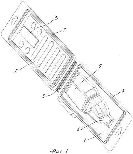 Блистерная упаковка (патент 2309877)