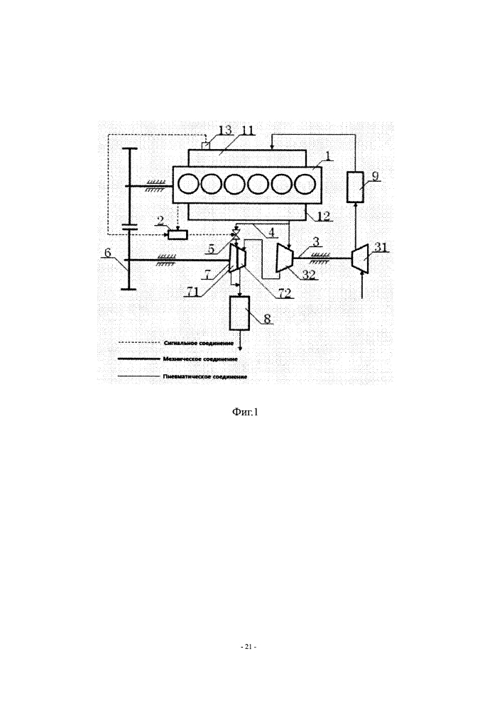 Система двухканальной силовой турбины и способ ее управления (патент 2646172)