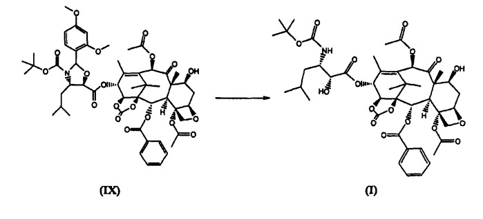 Способ получения производного таксана (патент 2434014)