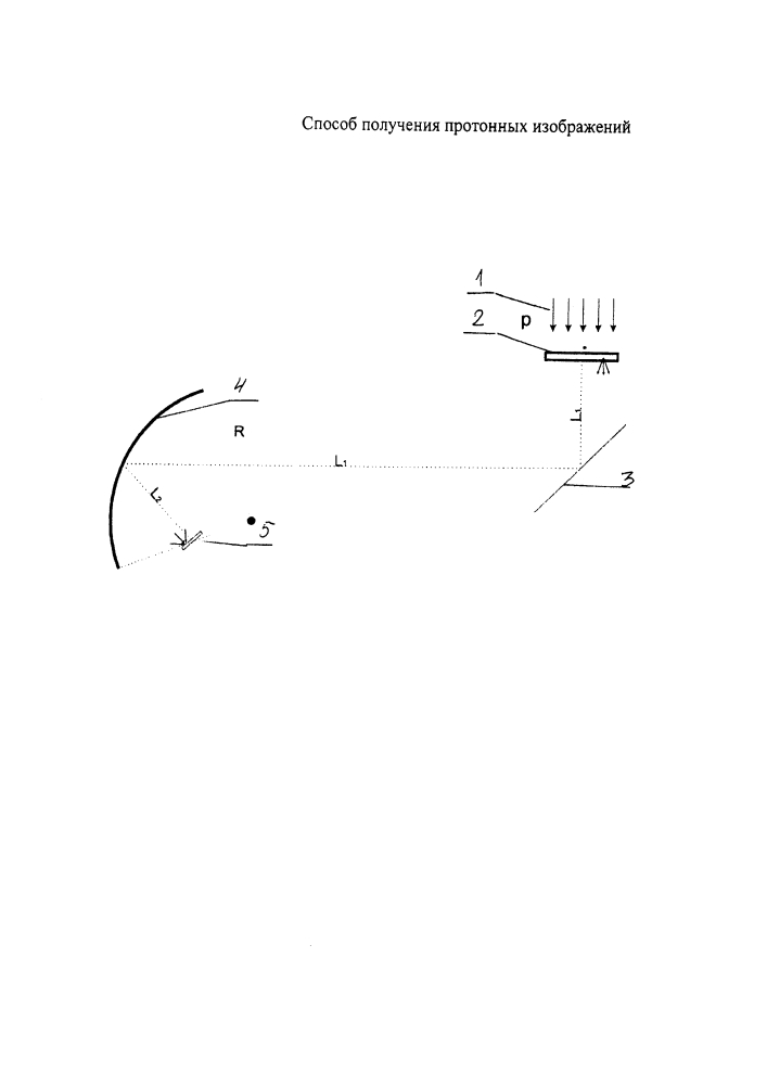 Способ получения протонных изображений (патент 2617722)