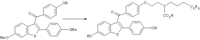 Соединения с гидроксикарбонильными-галогеналкильными боковыми цепями (патент 2247106)