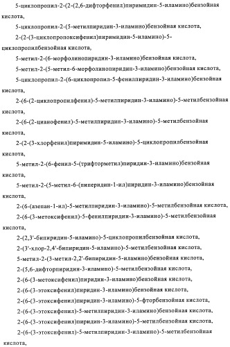 Производные азабифениламинобензойной кислоты в качестве ингибиторов dhodh (патент 2481334)