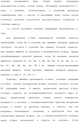 Способ выращивания тонкой монокристаллической пленки, светоизлучающее устройство на основе ga2o 3 и способ его изготовления (патент 2313623)
