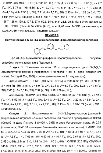 Соединения, представляющие собой стиролильные производные, для лечения офтальмических заболеваний и расстройств (патент 2494089)