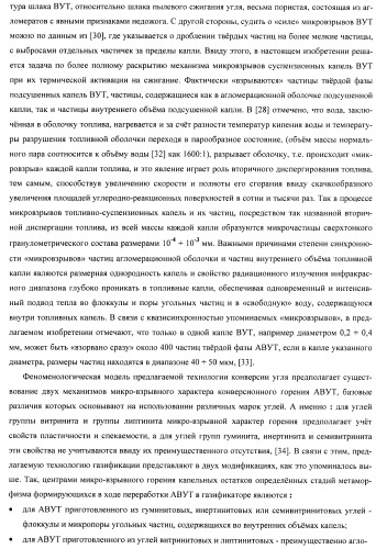 Способ псевдодетонационной газификации угольной суспензии в комбинированном цикле &quot;icsgcc&quot; (патент 2433282)