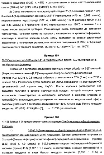 Производные пиридина и пиримидина в качестве антагонистов mglur2 (патент 2451673)