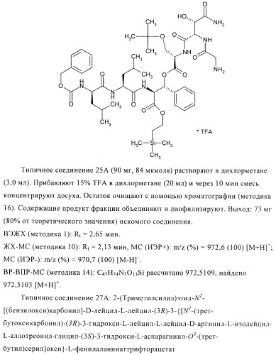 Способ получения производных лизобактина (патент 2434878)