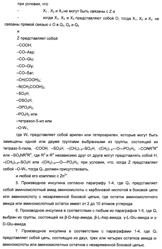 Производное инсулина (патент 2451029)