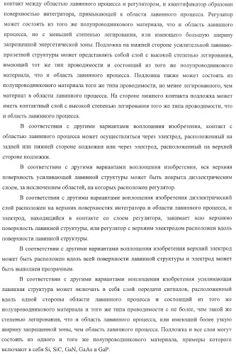 Детекторные устройства и матрицы с высокой чувствительностью и высокой разрешающей способностью (патент 2406181)