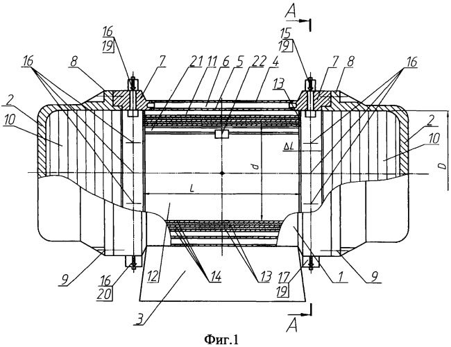 Взрывозащитная камера (патент 2447398)