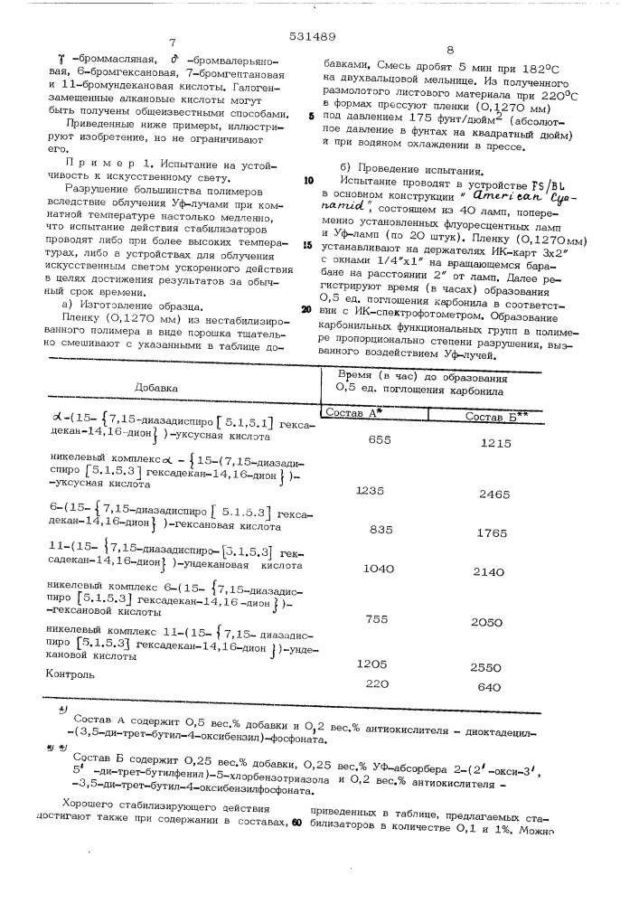 Полимерная композиция (патент 531489)