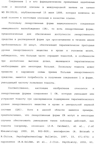 Способ лечения с использованием лекарственных форм, содержащих фармацевтические композиции 5,8,14-триазатетрацикло[10.3.1.0 (2,11).0(4,9)] гексадека-2( 11),3,5,7,9-пентаена (патент 2314810)