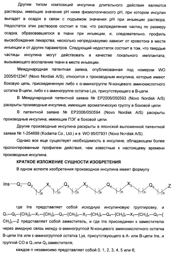 Производное инсулина (патент 2451029)