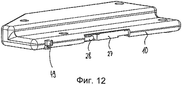 Предмет мебели с выталкивающим устройством для подвижных деталей мебели (патент 2500870)