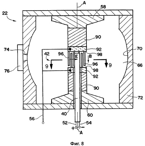 Фазированный матричный источник электромагнитного излучения (патент 2290715)
