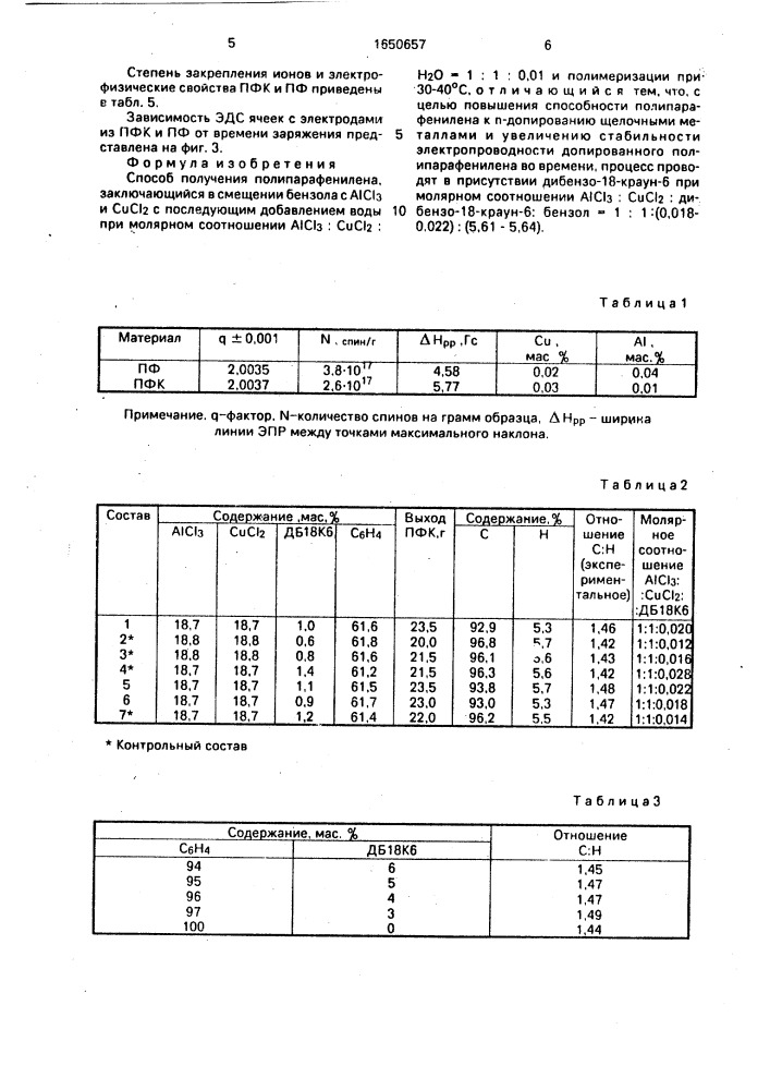 Способ получения полипарафенилена (патент 1650657)