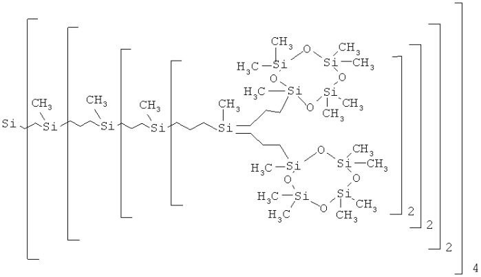 Карбосилан-силоксановые дендримеры (патент 2422473)
