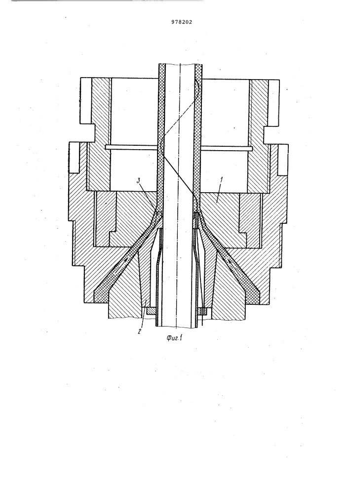 Экструзионная головка (патент 978202)