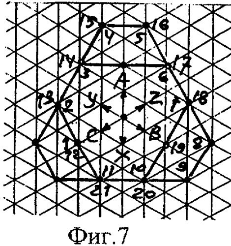 Трехфазная двухслойная электромашинная обмотка при 2p=22&#183;c полюсах в z=114&#183;c и z=117&#183;c пазах (патент 2335068)