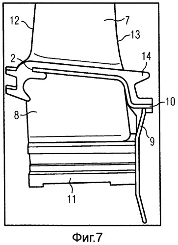 Уплотнительный гребень, узел лопаток турбины и газовая турбина, содержащая такой узел лопаток (патент 2486349)