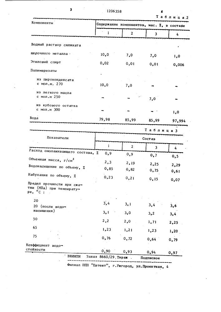 Способ регенерации асфальтобетонного покрытия (патент 1206358)