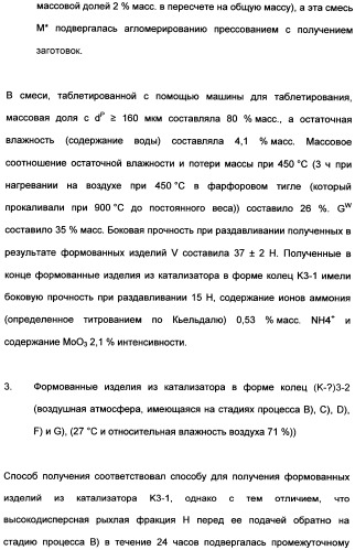 Непрерывный способ изготовления геометрических формованных изделий из катализатора к (патент 2507001)