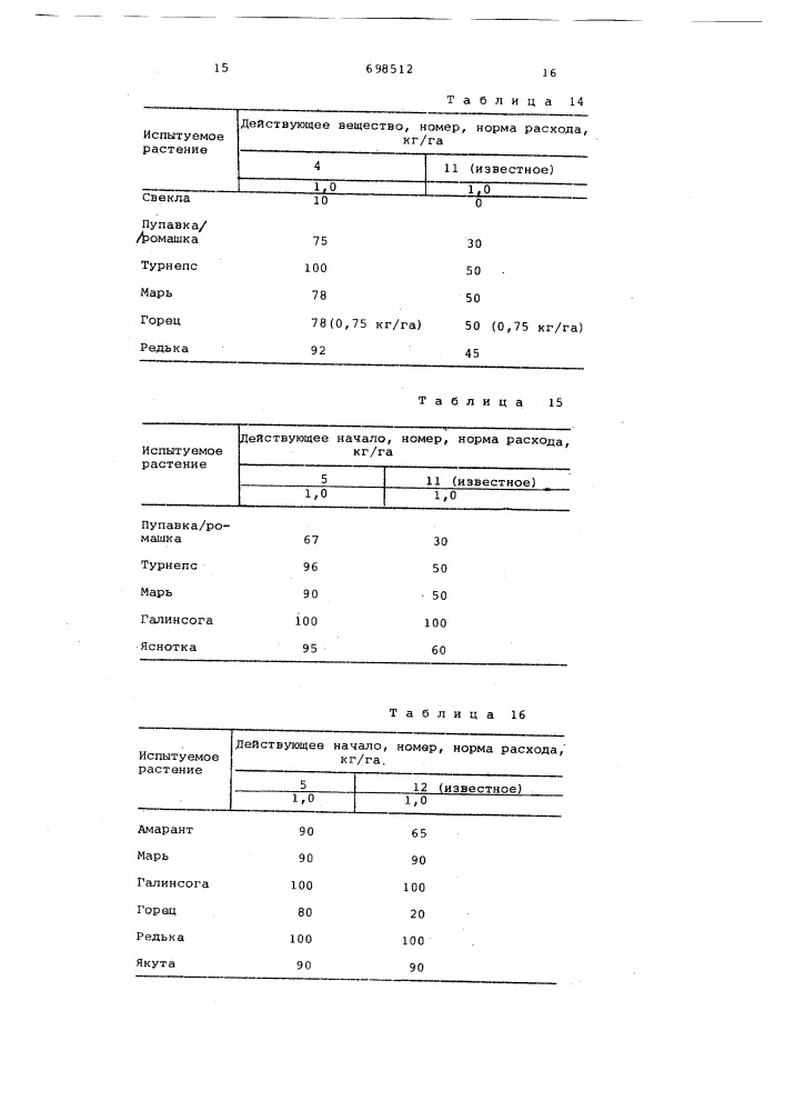 Гербицидная композиция (патент 698512)