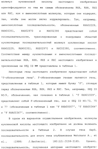 Гены corynebacterium glutamicum, кодирующие белки метаболических путей (патент 2306339)