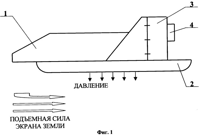 Экранолет (патент 2333854)