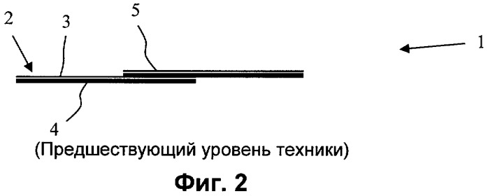 Упаковка, образованная пленкой, соединенной встык (патент 2437765)