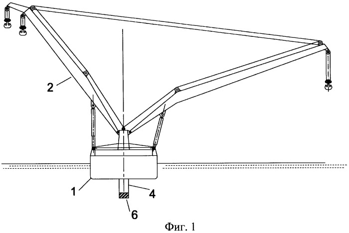 Крановое судно (патент 2524411)